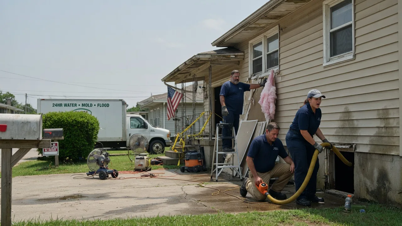 Water Damage Repair in Heltonville, IN near me
